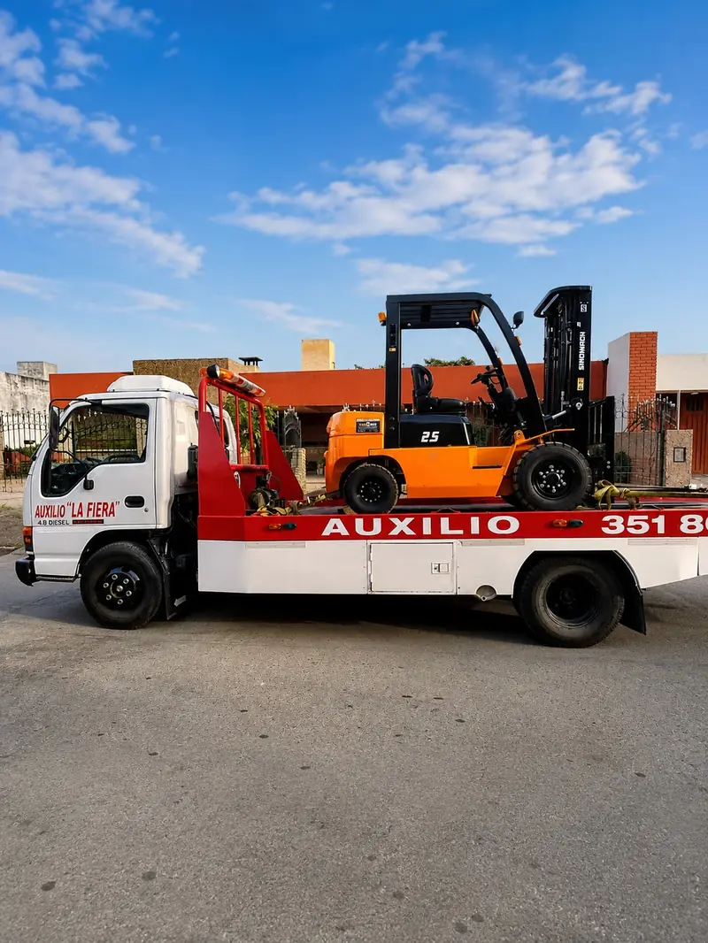 Auxilio vehicular con plancha hidr&aacute;ulica en Dumesnil