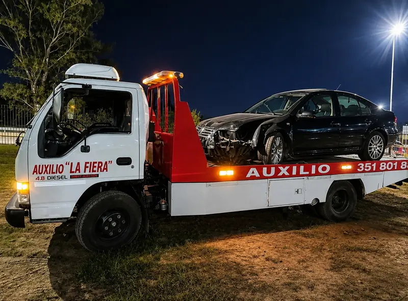 Servicio de grúa y auxilio vehicular en Ambul, Departamento San Javier